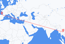 Voli da Vientiane a Bilbao