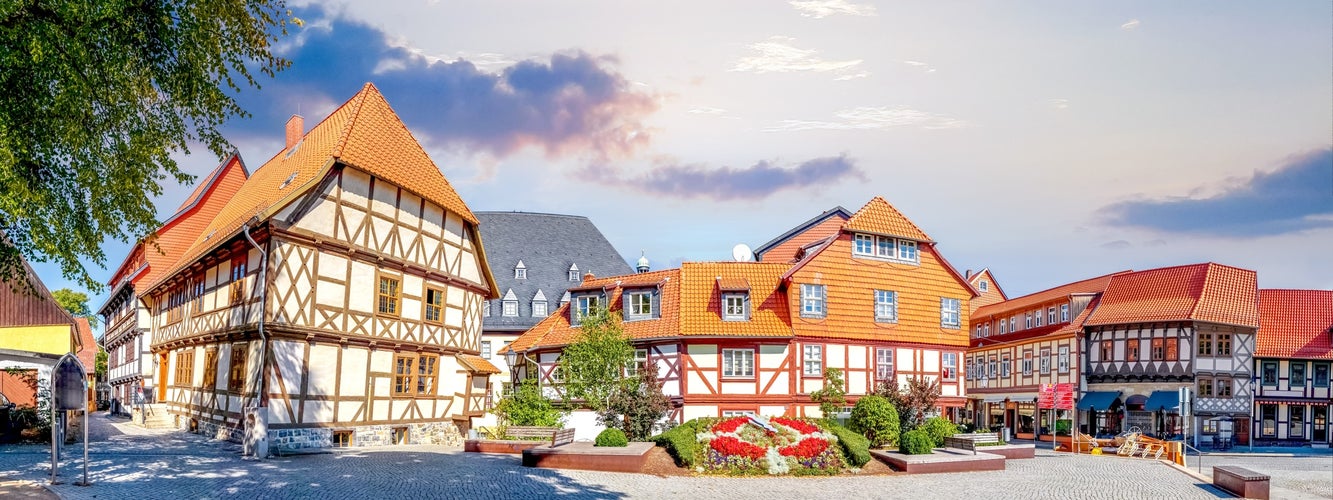 Old city of Wernigerode, Saxony Anhalt, Germany