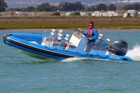 1 oder 2 Stunden Schnellbootstour - Ria Formosa