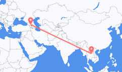 Flights from Vientiane to Tbilisi