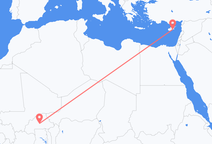 Flights from Ouagadougou to Larnaca