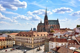 View on the old town of Brno, Czech Republic.