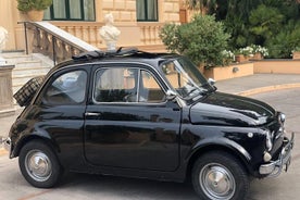 Oldtimer 500 Fotoshoot aan de kust van Amalfi