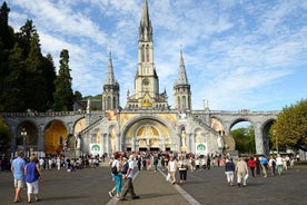 Transfert privé : Lourdes à l'aéroport de Toulouse TLS en van de luxe