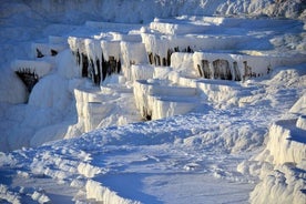 Viagem de dia inteiro a Pamukkale saindo de Side com jantar