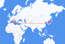 Flyrejser fra Shizuoka til Malta