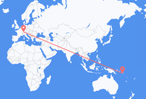 Flug frá Honiara til Zürich