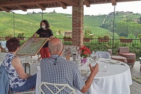 Ab Turin PRIVAT, Langhe-Weintour mit Transfer und Mittagessen