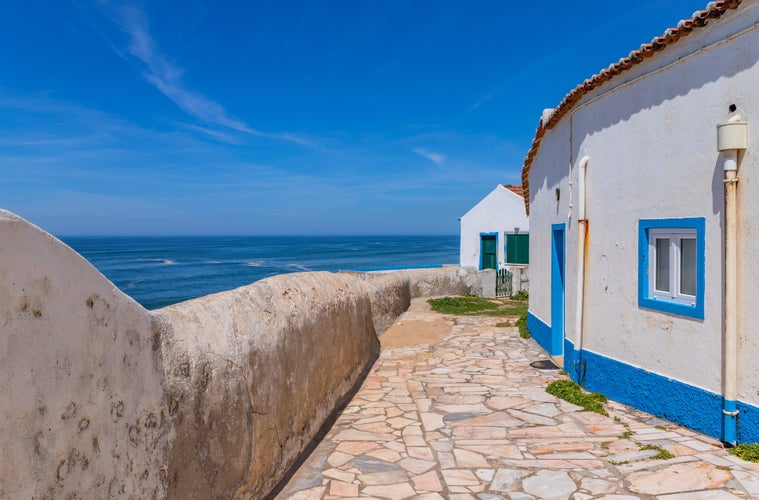 Photo of Ermida (Chapel) de Sao Juliao Carvoeira. Mafra, Portugal.