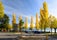 photo of beautiful view of Lake Geneva near Haldimand Tower during autumn in Lausanne, Switzerland.