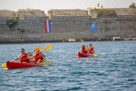 Kayak au coucher du soleil