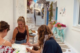 1 Hour Watercolor Workshop in Parikia Paros!