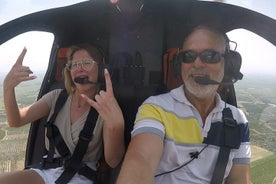 Gyrocopter über Pamukkale-Travertinen und Laodicea