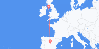 Flights from Spain to the Isle of Man