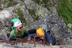 Via Ferrata Adventure på Kuklata top 2257 m i Rila Mountain