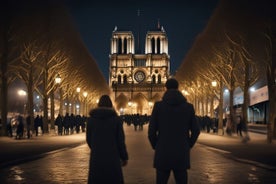 Recorrido a pie por las luces navideñas de París con guía local