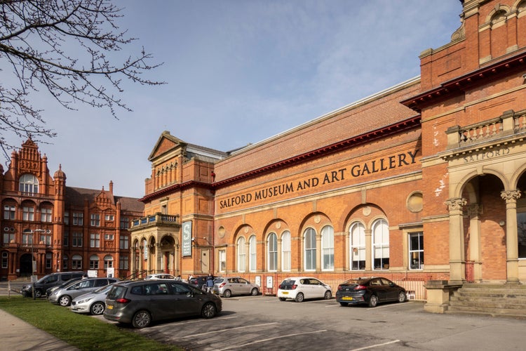 photo of Salford, Manchester, UK, march 11, 2023 Salford Museum and Art Gallery.