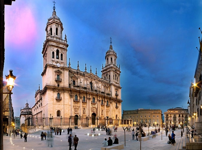 photo of view of Jaen, Spain.