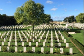 Einkatferð á D-daginn til Juno Beach frá Caen með hljóðleiðsögn. Lágmark 2 manns.