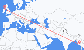 Voli dal Myanmar (Birmania) per l'Irlanda del Nord