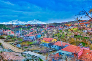 Photo of the Sultanhani, a Turkish Caravanserai Between Aksaray and Konya in Turkey.