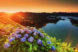 Guidede turer Sete Cidades og Lagoa do Fogo Hele dagen