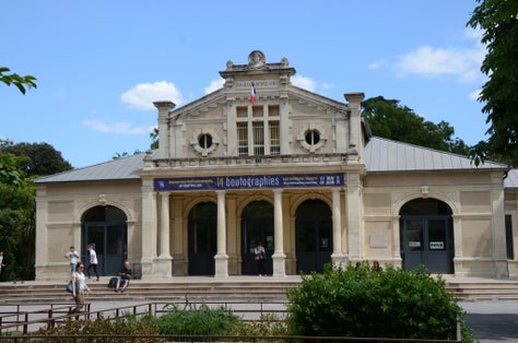 Kiosque Bosc, one of the concrete buildings of Montpellier