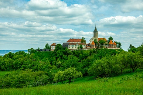 Photo of Summer hiking tour through the Saale valley to the beautiful Leuchtenburg near Kahla - Rudolstadt - Germany