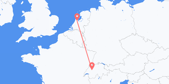 the Netherlands to Switzerland