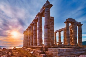 Excursión de medio día en grupos pequeños al cabo de Sunión desde Atenas