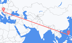 Zagreb to Manila