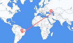 Brasília to Tbilisi