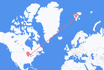 Flyreiser fra Chicago, til Svalbard