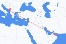 Flüge von Muscat nach Tirana