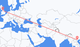 Flights from Vietnam to England