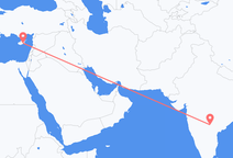 Vuelos de Hyderabad a Lárnaca