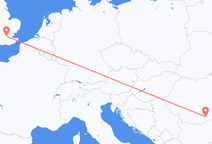 Flights from London to Bucharest