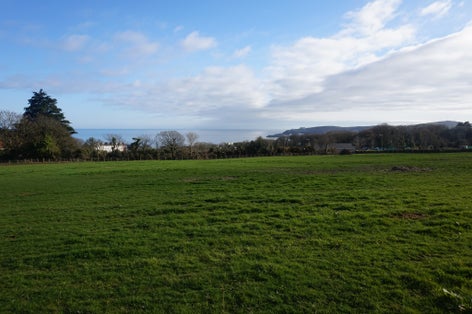 Blue sky over Douglas Head.
