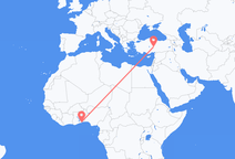 Flyrejser fra Lomé til Kayseri