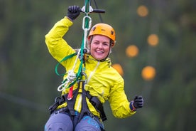 Mosjøen via ferrata en Zipline