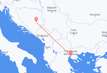 Vluchten van Sarajevo naar Thessaloniki