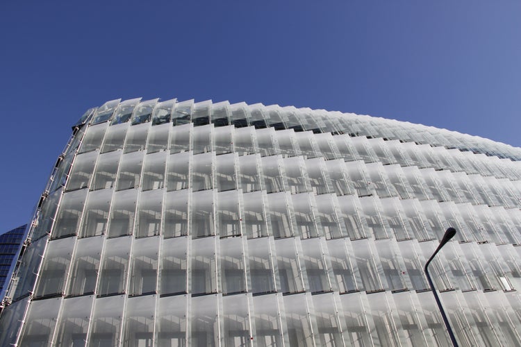 photo of view ofModern building at Issy Les Moulineaux - Francee 