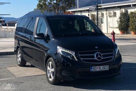 Privat transfer fra Tivat lufthavn til Budva eller Becici