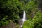 photo of beautiful view of Palovit Waterfall in Camlihemsin in Rize, Turkey.