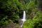 photo of beautiful view of Palovit Waterfall in Camlihemsin in Rize, Turkey.