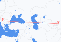 Loty z Andiżan, Uzbekistan do Prisztiny, Kosowo