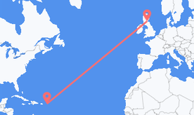 Flüge von St. Martin nach Schottland