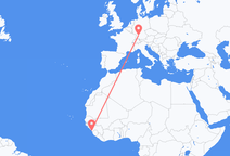 Flights from Conakry to Stuttgart