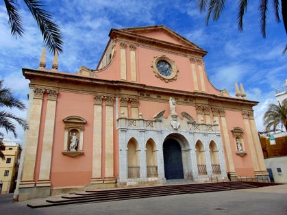 Photo of Lovely baroque church in Vilanova i la Geltru, Spain.