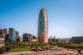 Barcelona: Mirador torre Glòries aðgangsmiði án biðraða